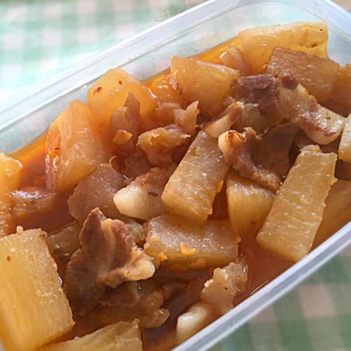 作り置き 常備菜 中華風 大根と豚肉の煮物 レシピ 作り方 By 梅ちゃんlife 楽天レシピ